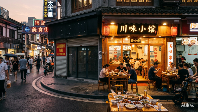 春熙路变迁,中国餐饮进入耐心时代